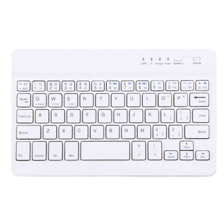 Portable Bluetooth Wireless Keyboard, Compatible with 10 inch Tablets with Bluetooth Functions (W...