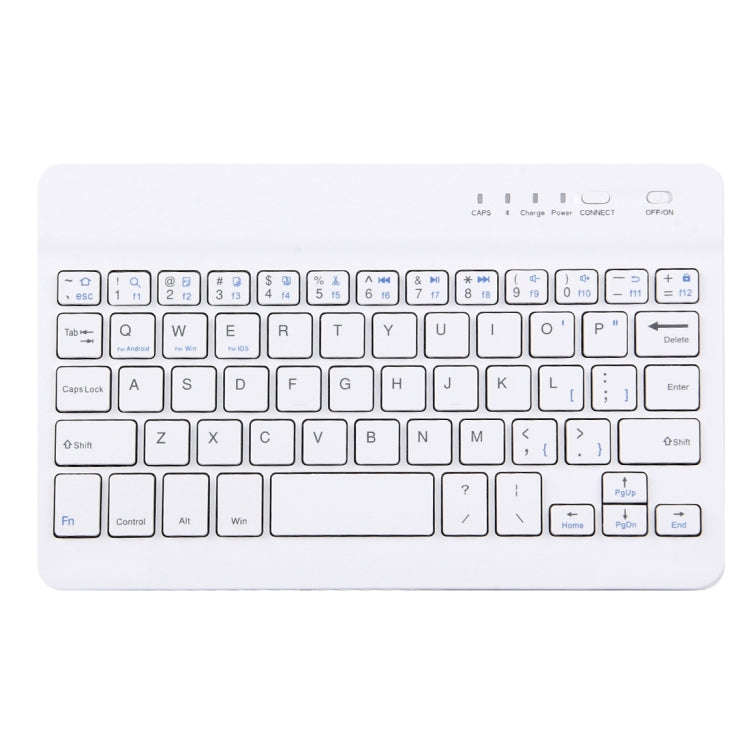 Portable Bluetooth Wireless Keyboard, Compatible with 10 inch Tablets with Bluetooth Functions (W...