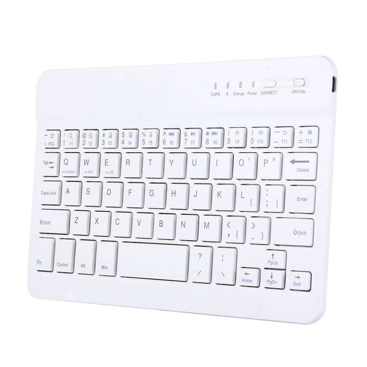 Portable Bluetooth Wireless Keyboard, Compatible with 10 inch Tablets with Bluetooth Functions (W...