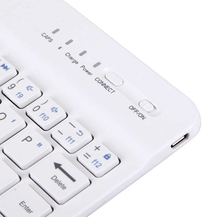 Portable Bluetooth Wireless Keyboard, Compatible with 10 inch Tablets with Bluetooth Functions (W...