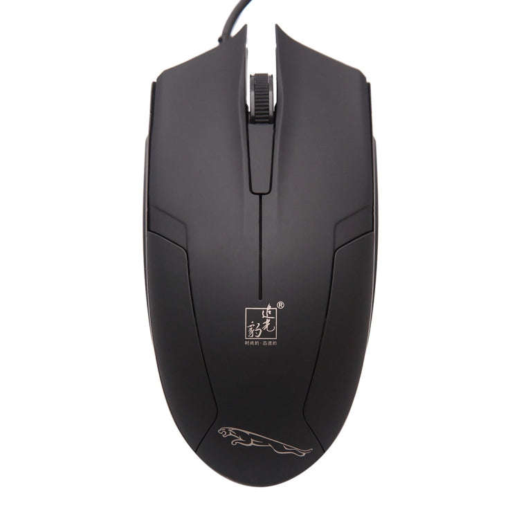 Chasing Leopard 119 USB Universal Wired Optical Gaming Mouse, Length: 1.45m(Black)