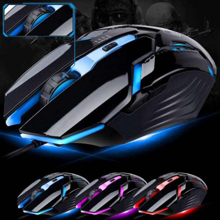 Chasing Leopard G700 USB RGB Backlight Wired Optical Gaming Mouse and Keyboard Set, Keyboard Cabl...