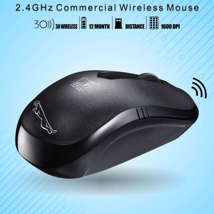 ZGB 101B 2.4GHz 1600 DPI Professional Commercial Wireless Optical Mouse Mute Silent Click Mini No...
