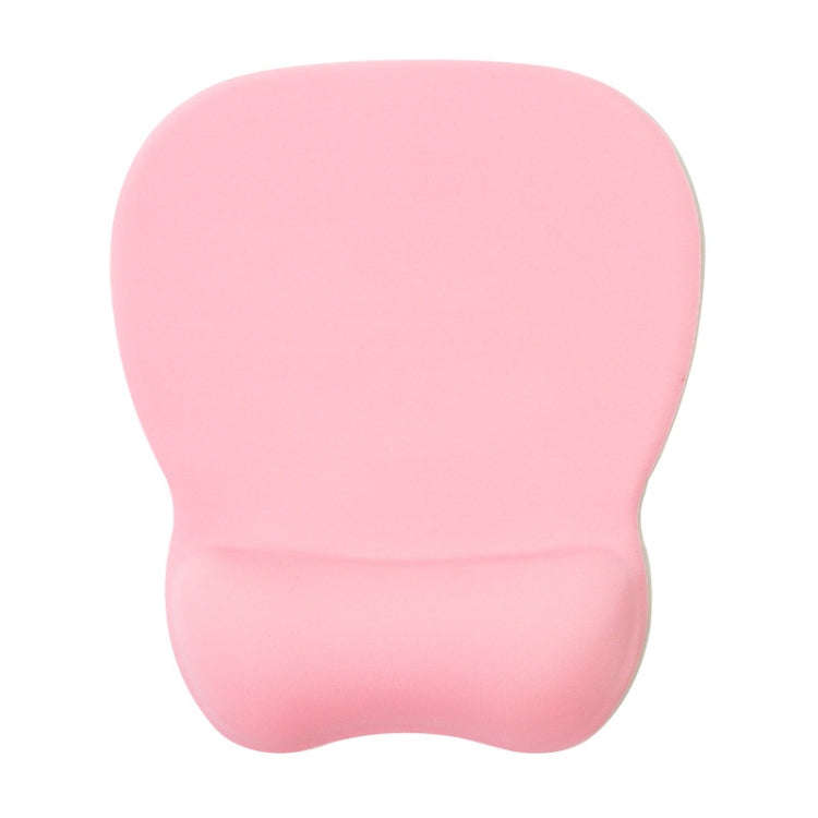 MONTIAN MF-01 Oval Slow Rebound Memory Cotton Soft Bracer Mouse Pad(Pink)