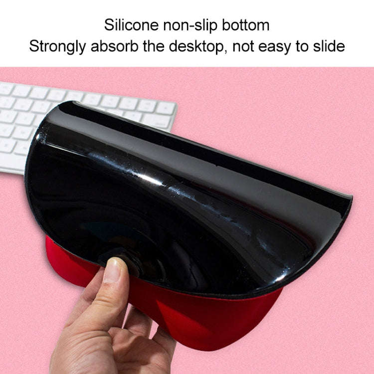 MONTIAN MF-01 Oval Slow Rebound Memory Cotton Soft Bracer Mouse Pad(Pink)