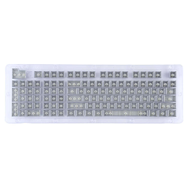 ABS Translucent Keycaps, OEM Highly Mechanical Keyboard, Universal Game Keyboard (Grey)