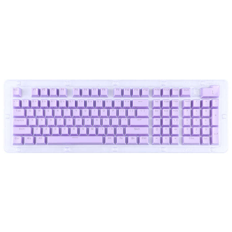 ABS Translucent Keycaps, OEM Highly Mechanical Keyboard, Universal Game Keyboard (Purple)