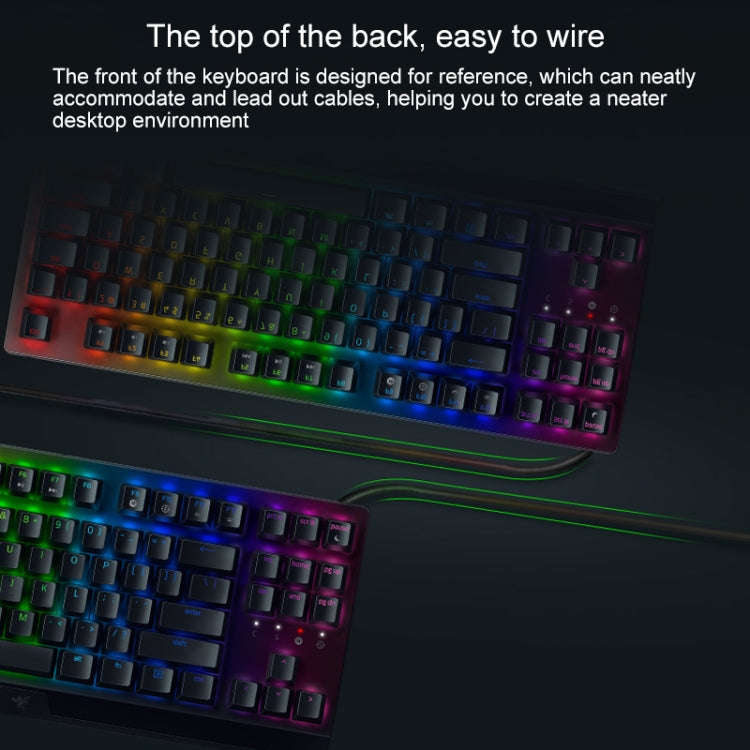 Razer BlackWidow V3 Tenkeyless RGB Lighting Wired Mechanical Keyboard, Competitive Version (Green...