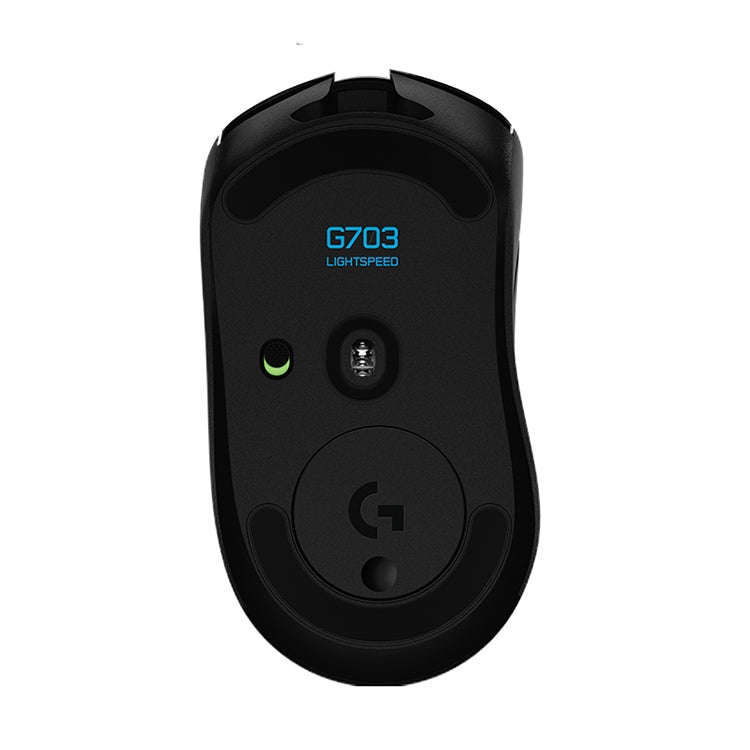 Logitech G703 LIGHTSPEED 16000 DPI 6 Programmable Buttons HERO 16K Sensor RGB Backlight Wireless ...