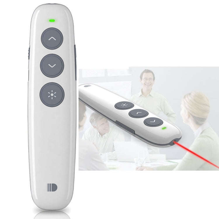 Doosl DSIT007 2.4GHz Rechargeable Powerpoint Presentation Wireless Cliker Remote Control Pen, Con...