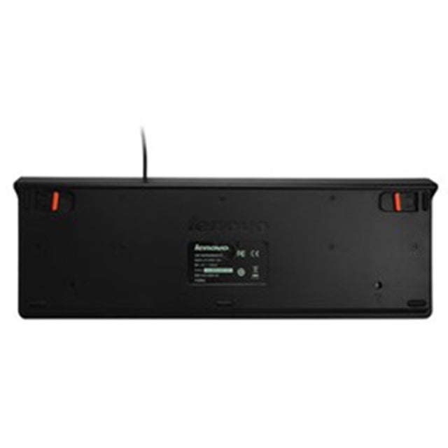 Lenovo K5819 Office Simple Ultra-thin Wired Keyboard (Black)