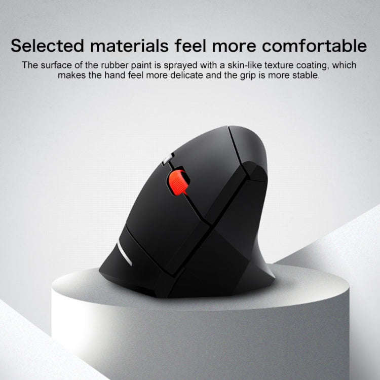 Lenovo thinkplus Ergonomics Design Wireless Mouse (Black)