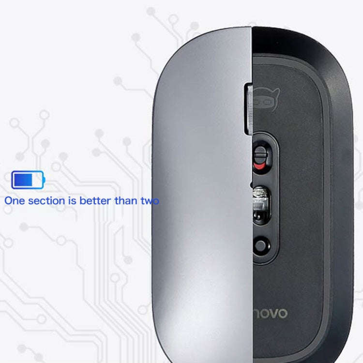 Lenovo Bluetooth 4.0 Dual Mode Wireless Bluetooth Mouse for Xiaoxin Air (Grey)