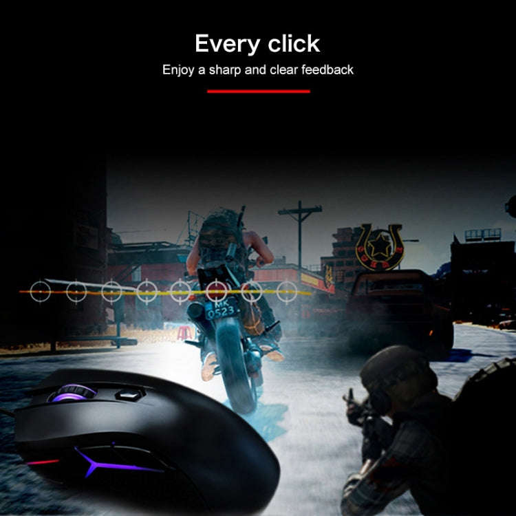 Lenovo HEADSHOT Gaming Engine Game Wired Mouse (Black)