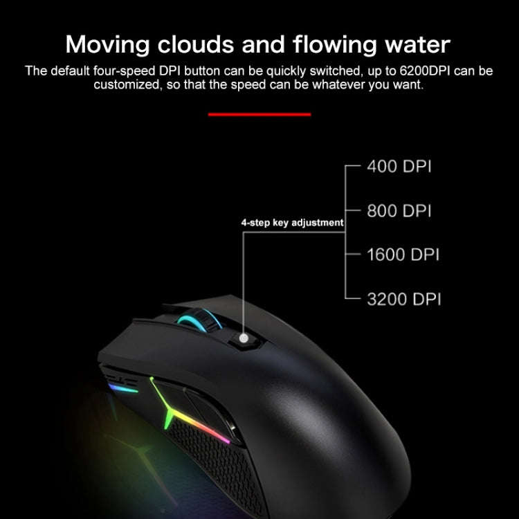 Lenovo HEADSHOT Gaming Engine Game Wired Mouse (Black)