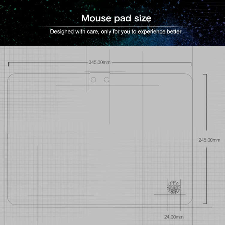 Lenovo Maya Light Game Service RGB Colorful Mouse Pad (Black)