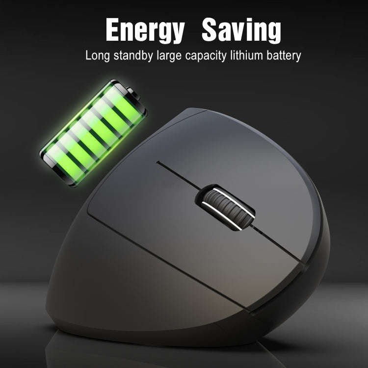 HXSJ T29 Bluetooth 3.0 Wireless Bluetooth 6-Keys 2400 DPI Adjustable Ergonomics Optical Vertical ...