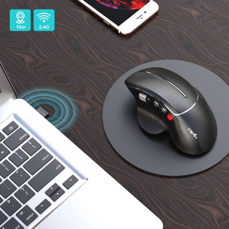 HXSJ T32 Ergonomic Design 2.4G Wireless Vertical Mouse