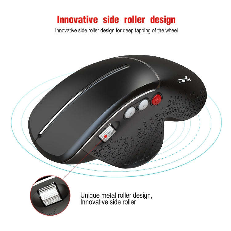 HXSJ T32 Ergonomic Design 2.4G Wireless Vertical Mouse