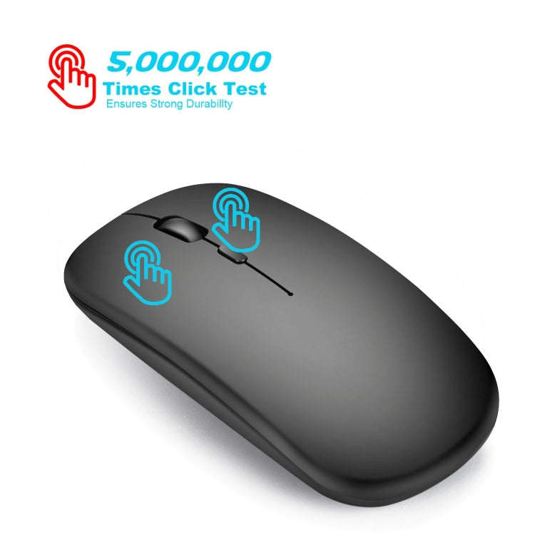 HXSJ M80 2.4GHz Wireless 1600DPI Three-speed Adjustable Optical Mute Mouse (White)