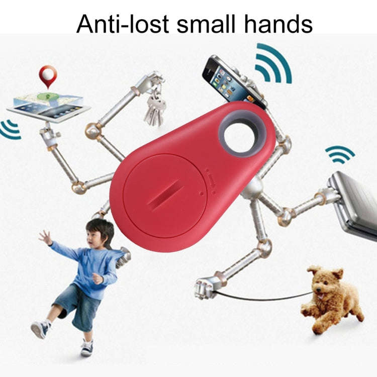 iTAG Smart Wireless Bluetooth V4.0 Tracker Finder Key Anti- lost Alarm Locator Tracker(Red)