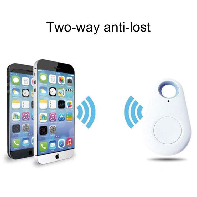 iTAG Smart Wireless Bluetooth V4.0 Tracker Finder Key Anti- lost Alarm Locator Tracker(White)