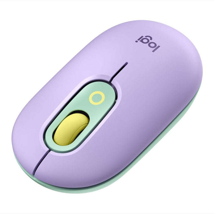 Logitech Portable Office Wireless Mouse (Purple)