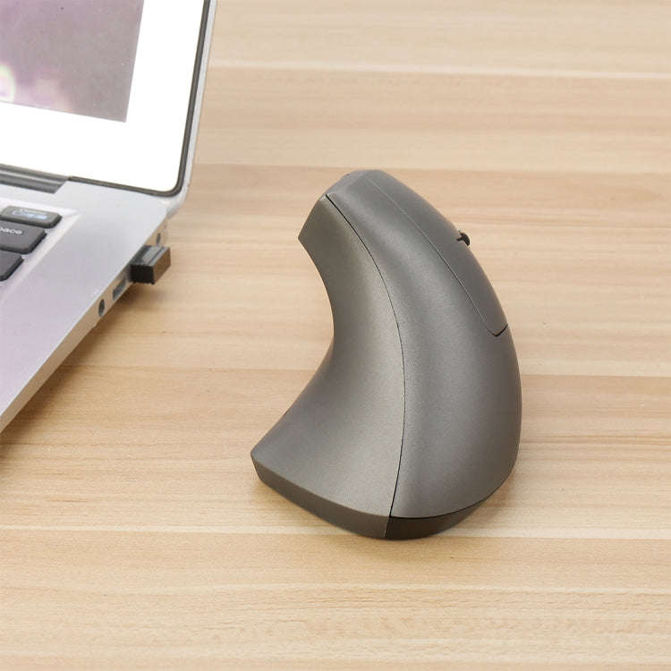 HXSJ T22 2.4GHz Wireless 4-Keys 2400 DPI Adjustable Ergonomics Optical Vertical Mouse