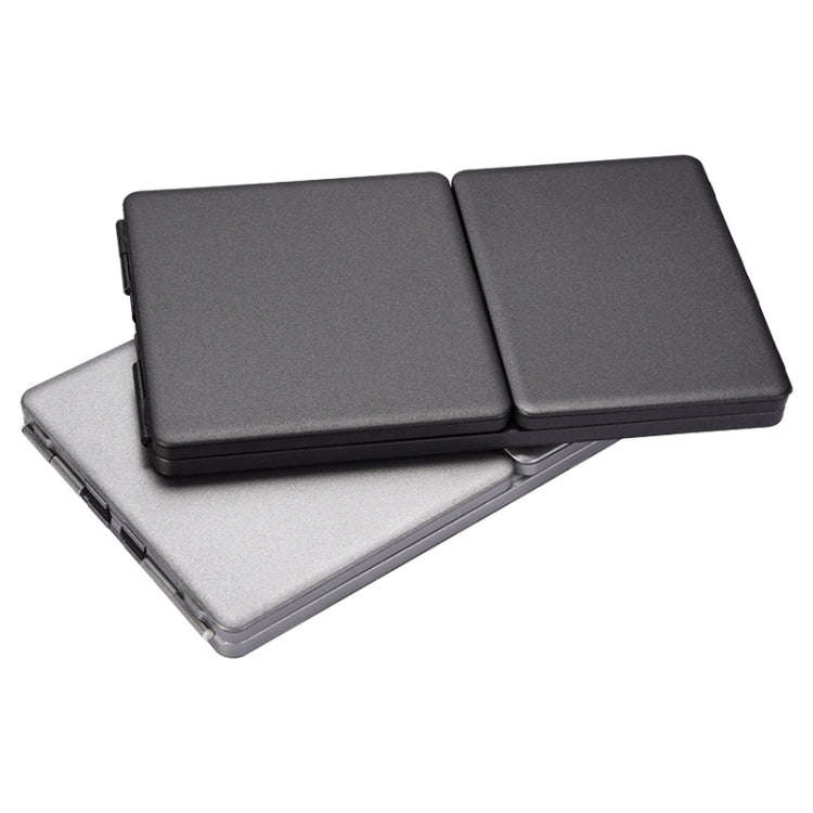 GK408 Three-fold Rechargeable Wireless Bluetooth Keyboard with Touchpad, Support Android / IOS / ...