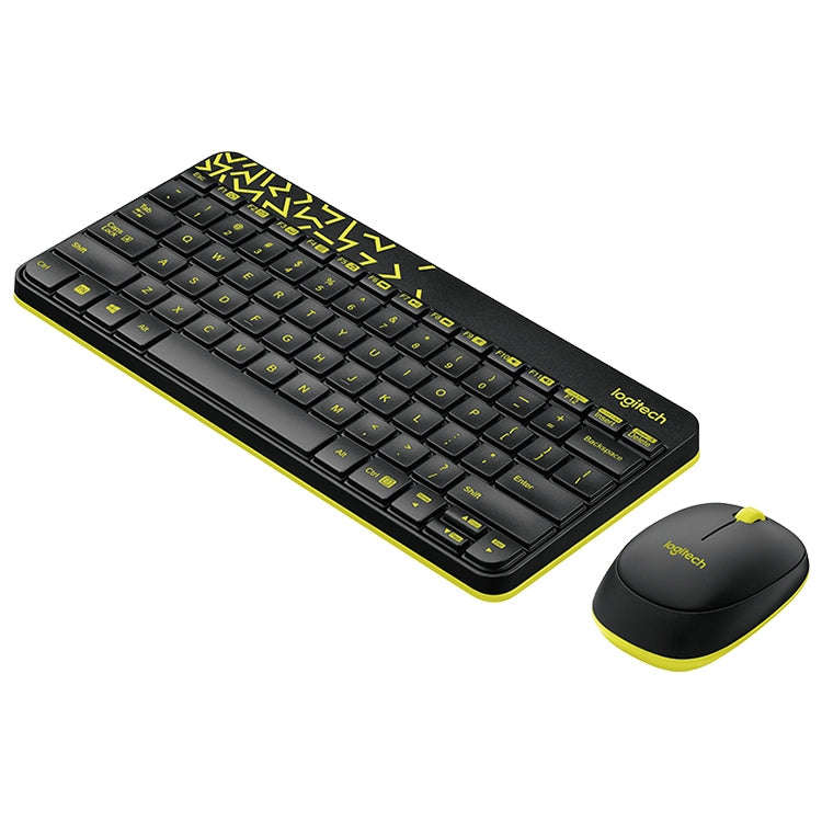 Logitech MK240 Nano Wireless Keyboard and Mouse Set(Black)