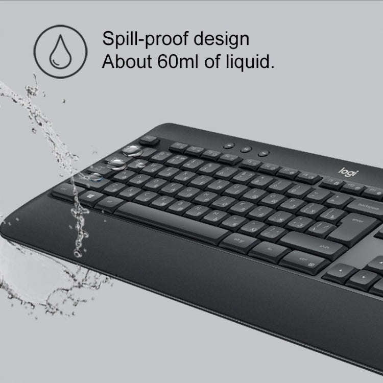 Logitech MK540 Wireless Keyboard and Mouse Set (Black)