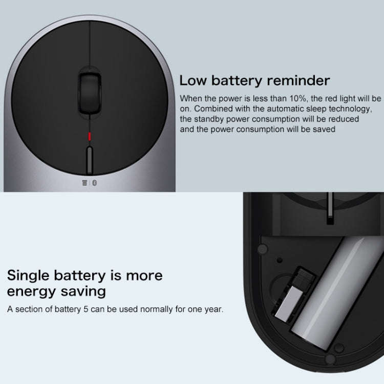 Original Xiaomi Portable Mouse 2 Optical Wireless Bluetooth 4.2 RF 2.4GHz 4000DPI Adjustable Dual...