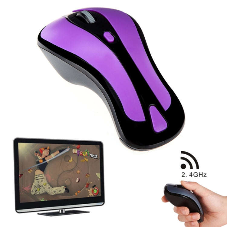 PR-01 6D Gyroscope Fly Air Mouse 2.4G USB Receiver 1600 DPI Wireless Optical Mouse for Computer P...