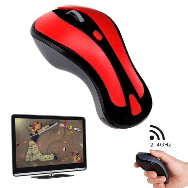 PR-01 6D Gyroscope Fly Air Mouse 2.4G USB Receiver 1600 DPI Wireless Optical Mouse for Computer P...