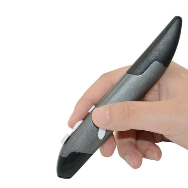 PR-03 2.4G USB Receiver Adjustable 1600 DPI Wireless Optical Pen Mouse for Computer PC Laptop Dra...