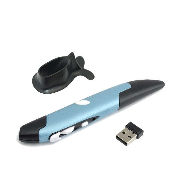 PR-03 2.4G USB Receiver Adjustable 1600 DPI Wireless Optical Pen Mouse for Computer PC Laptop Dra...