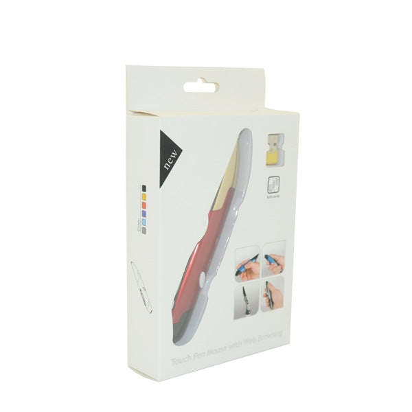 PR-03 2.4G USB Receiver Adjustable 1600 DPI Wireless Optical Pen Mouse for Computer PC Laptop Dra...
