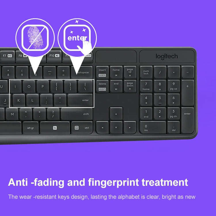 Logitech MK235 Wireless Keyboard Mouse Set