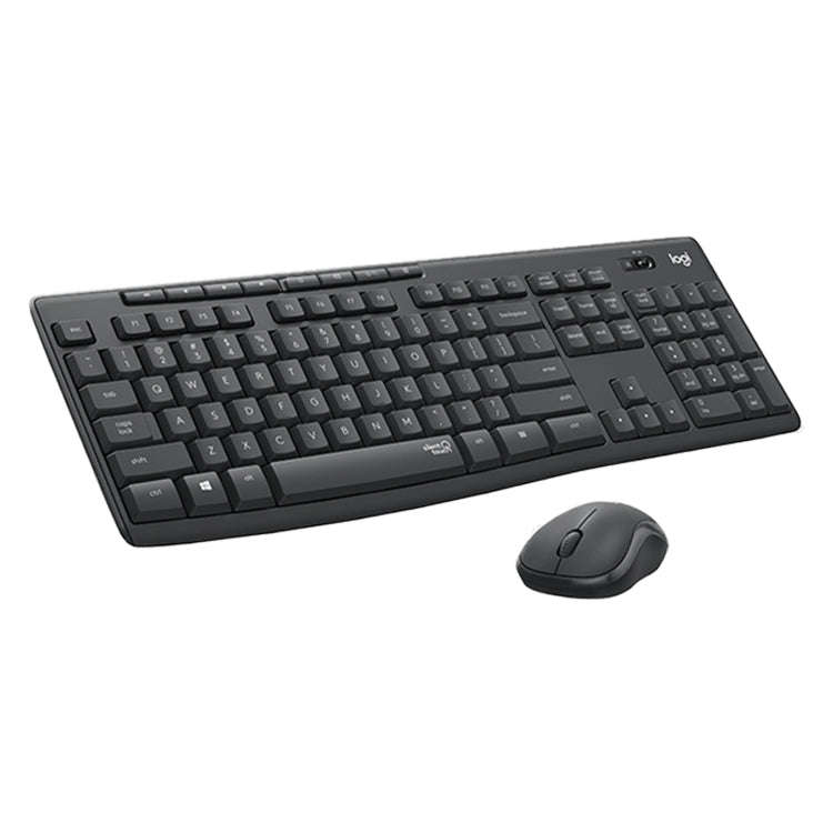 Logitech MK295 USB Wireless Silence Keyboard Mouse Set (Black)