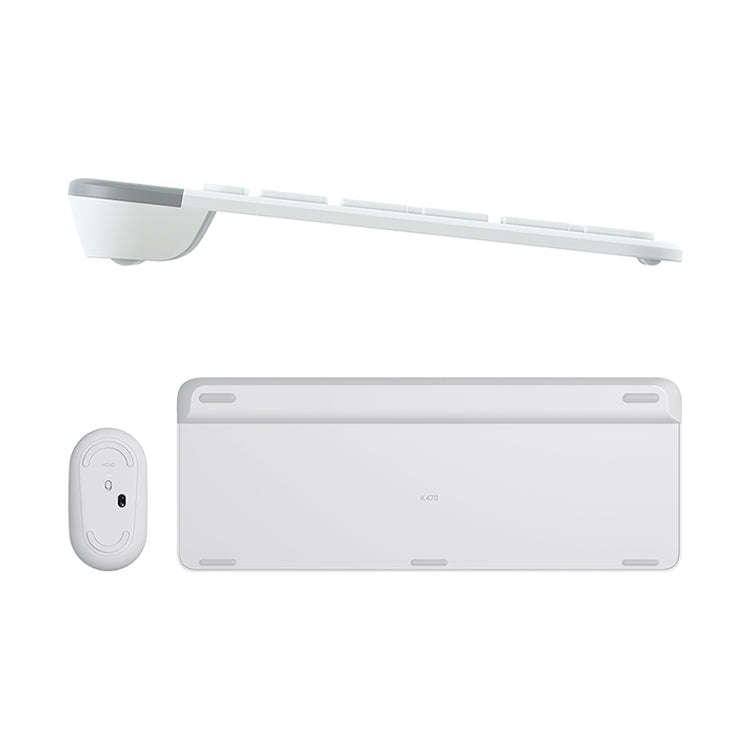 Logitech MK470 Wireless Silence Keyboard Mouse Set (White)