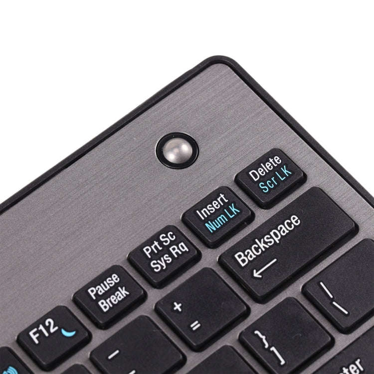 MC Saite Combo7126 Bluetooth 85 Keys Keyboard with Trackball for Windows / iOS / Android(Black)