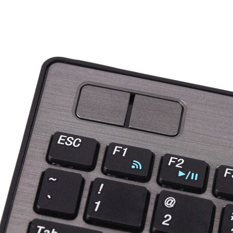 MC Saite Combo7126 Bluetooth 85 Keys Keyboard with Trackball for Windows / iOS / Android(Black)