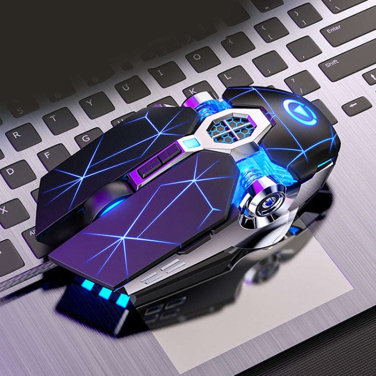 YINDIAO 3200DPI 4-modes Adjustable 7-keys RGB Light Wired Gaming Mechanical Mouse, Style: Silent ...