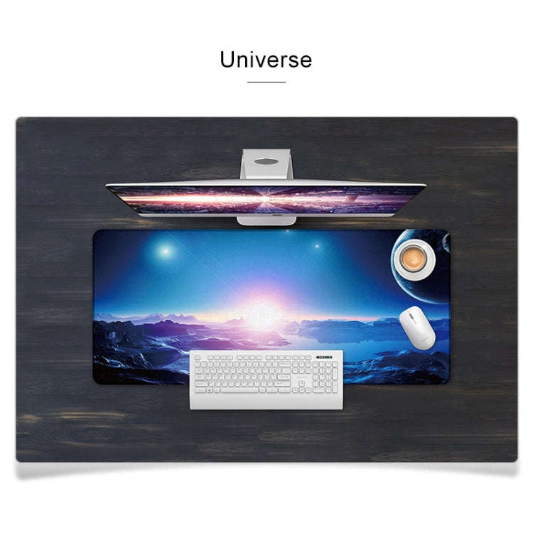 YINDIAO Large Rubber Mouse Pad Anti-skid Gaming Office Desk Pad Keyboard Mat, Size: 800x300mm (Un...