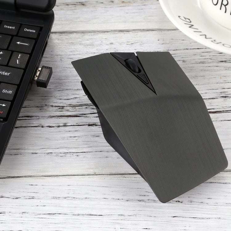 2.4GHz USB Receiver Adjustable 1200 DPI Wireless Optical Mouse for Computer PC Laptop (Grey)