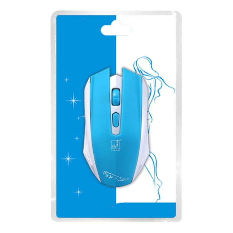 ZGB 101A 2.4G Laptop Wireless USB Mouse(Blue)