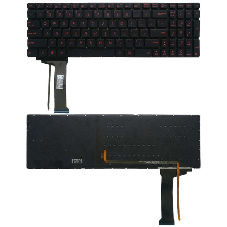 US Keyboard with Backlight for Asus GL551 GL551J GL551JK GL551JM GL551JW GL551JX G552 G552V G552V...