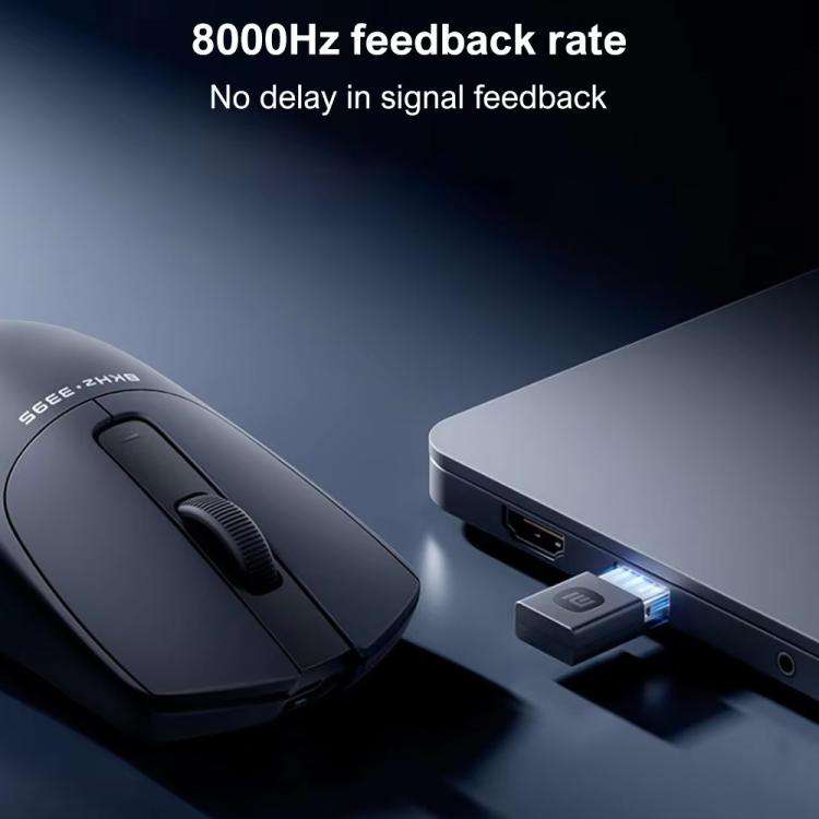 Original Xiaomi  Mouse X1 Wired Wireless 2.4G TTC Micro Switches 8000Hz 26000 DPI Gaming Mouse (B...