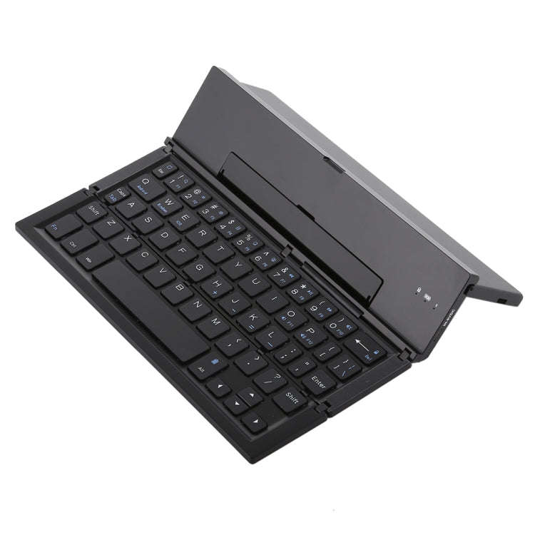 GK608 Ultra-thin Foldable Bluetooth V3.0 Keyboard, Built-in Holder, Support Android / iOS / Windo...