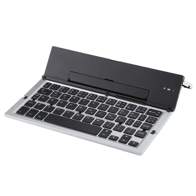GK608 Ultra-thin Foldable Bluetooth V3.0 Keyboard, Built-in Holder, Support Android / iOS / Windo...